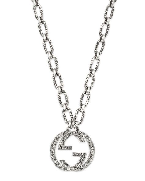 interlocking g gucci chain|gucci interlocking g heart necklace.